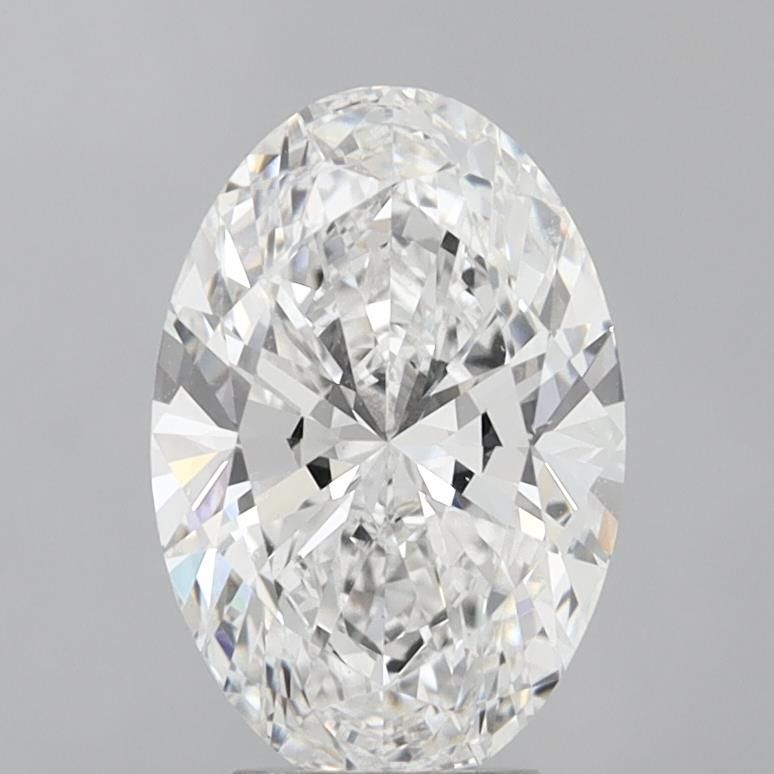4.56 ct. oval Lab Grown Diamond front image