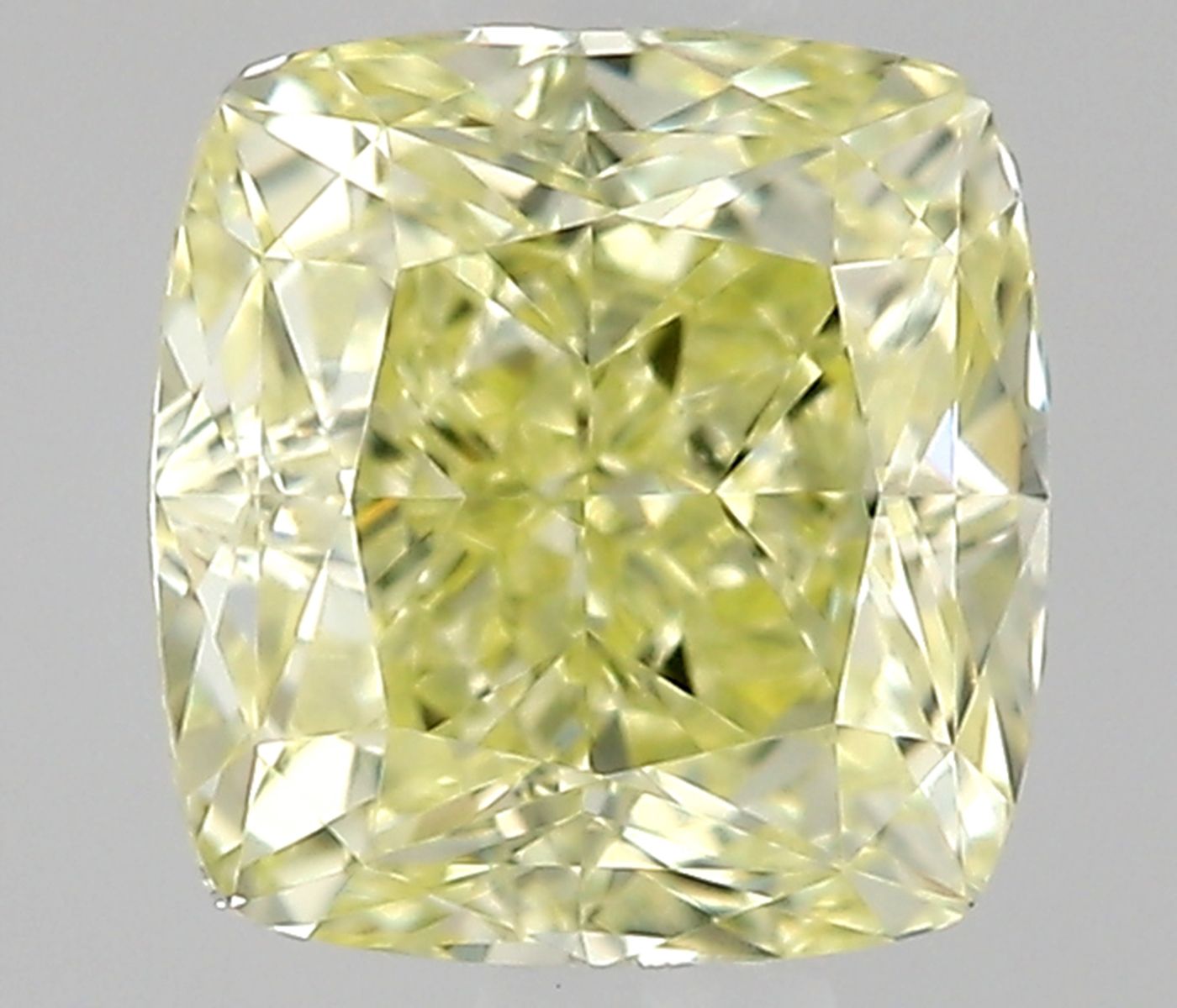 Diament 0.36 ct Fancy Light Yellow/IF