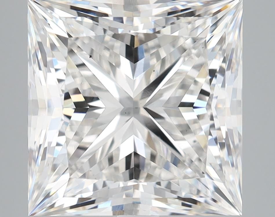 7.04 ct. princess Lab Grown Diamond front image
