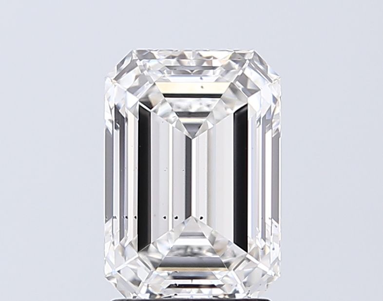 2.52 ct. emerald Lab Grown Diamond front image