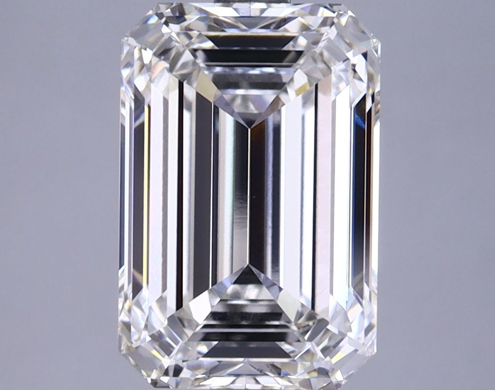 3.74 ct. emerald Lab Grown Diamond front image