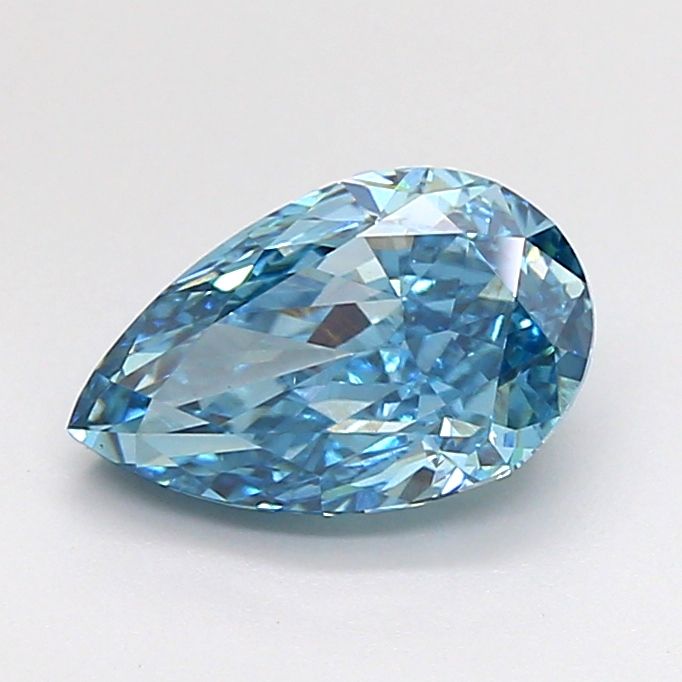 1.4 CT Fancy Vivid Blue PEAR