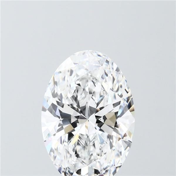 6.08 ct. oval Lab Grown Diamond front image