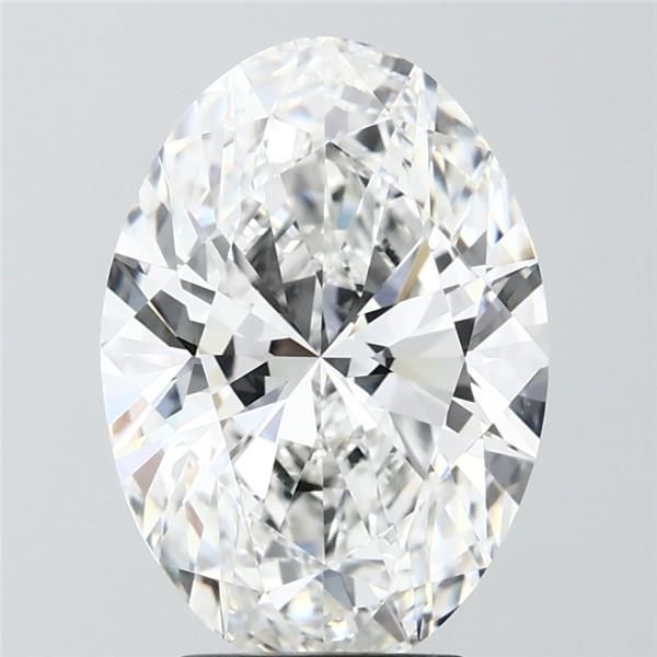 4.05 ct. oval Lab Grown Diamond front image