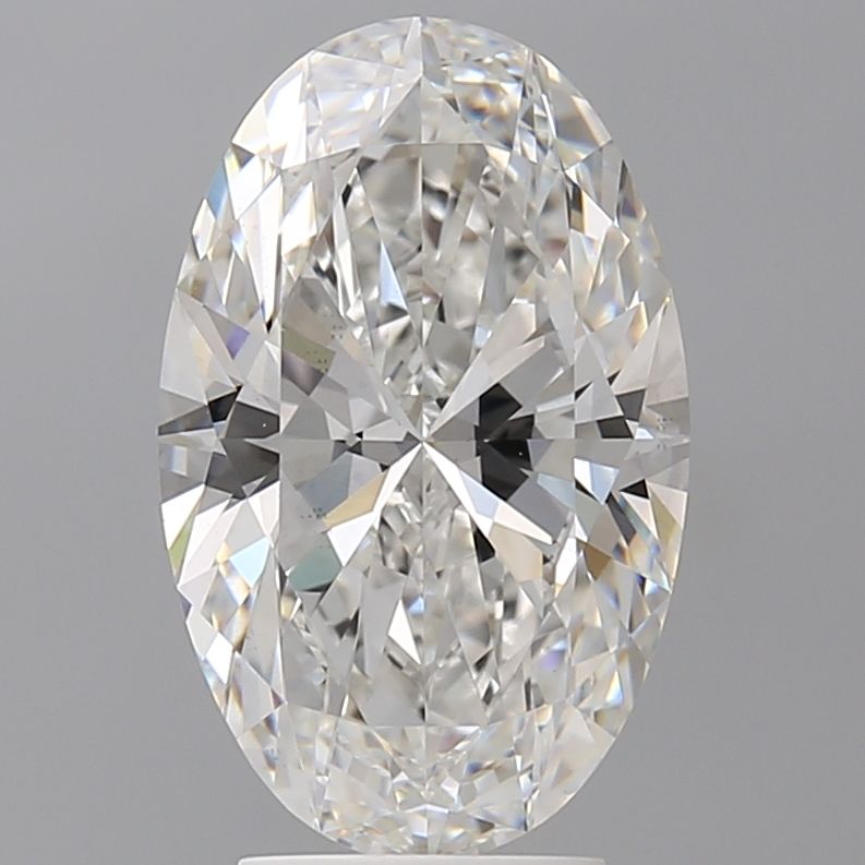 4.10 ct. oval Lab Grown Diamond front image