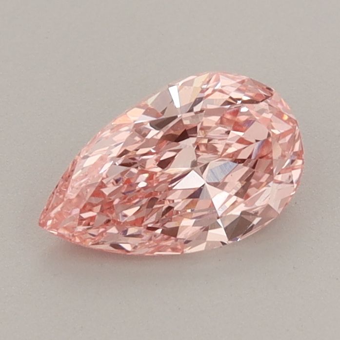 0.68 CT Fancy Vivid Pink PEAR