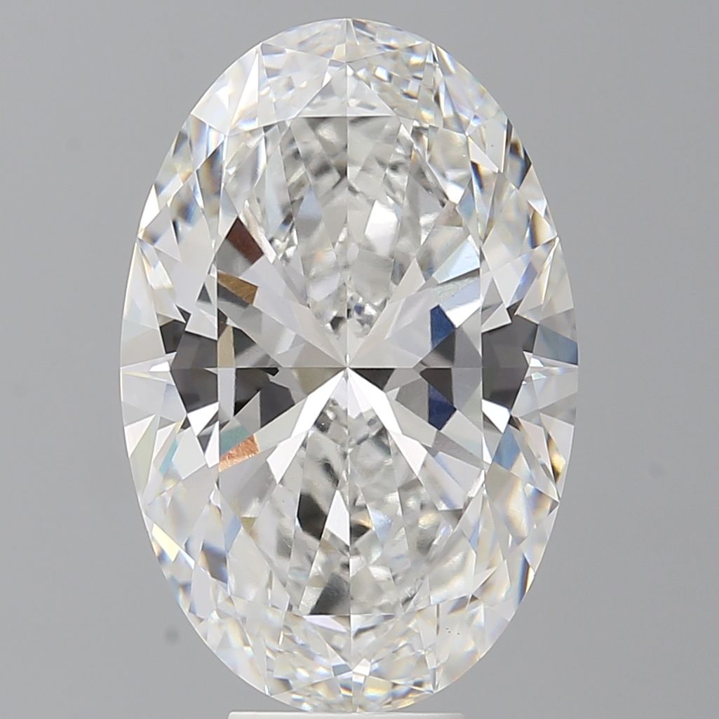 8.60 ct. oval Lab Grown Diamond front image