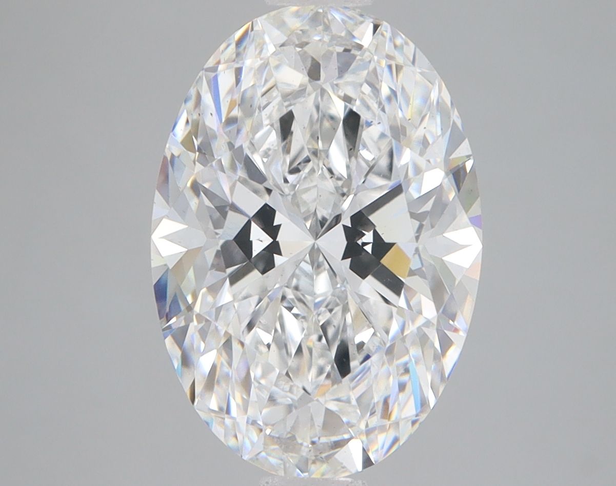 4.06 ct. oval Lab Grown Diamond front image