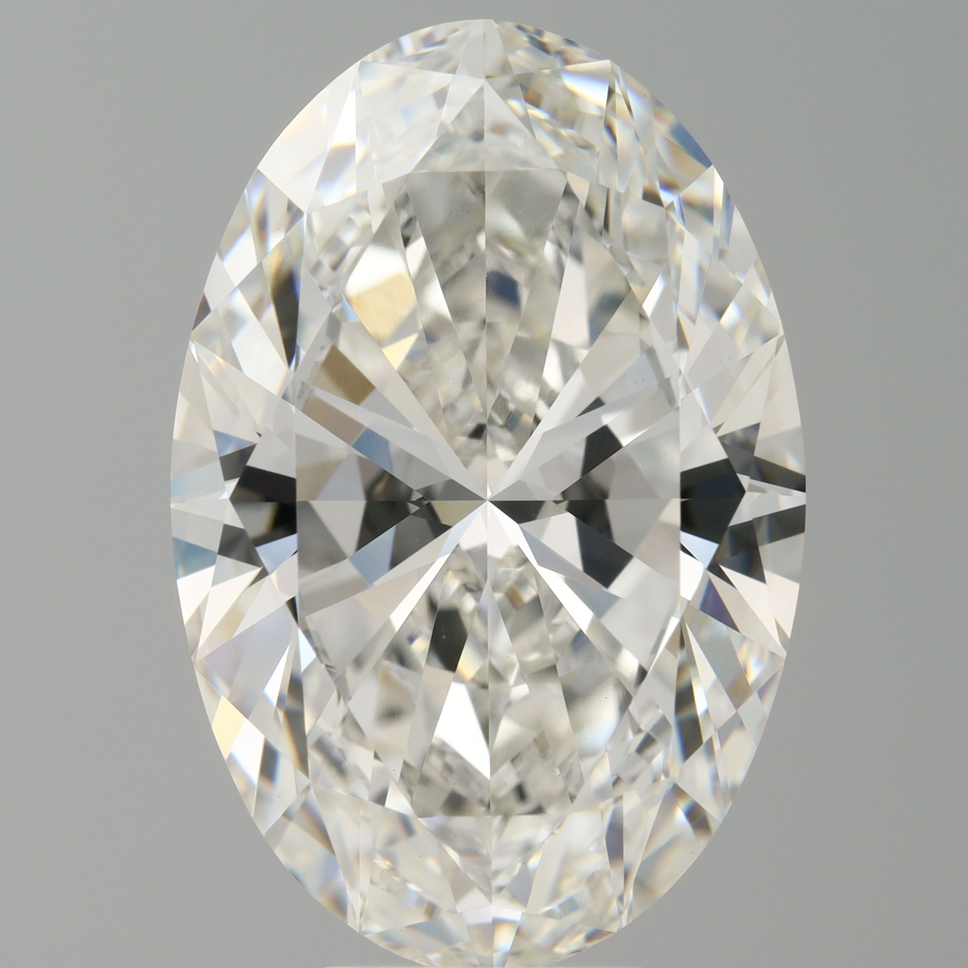9.09 ct. oval Lab Grown Diamond front image