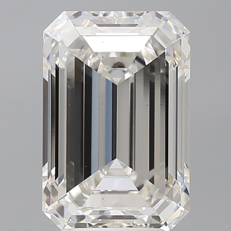 6.06 ct. emerald Lab Grown Diamond front image