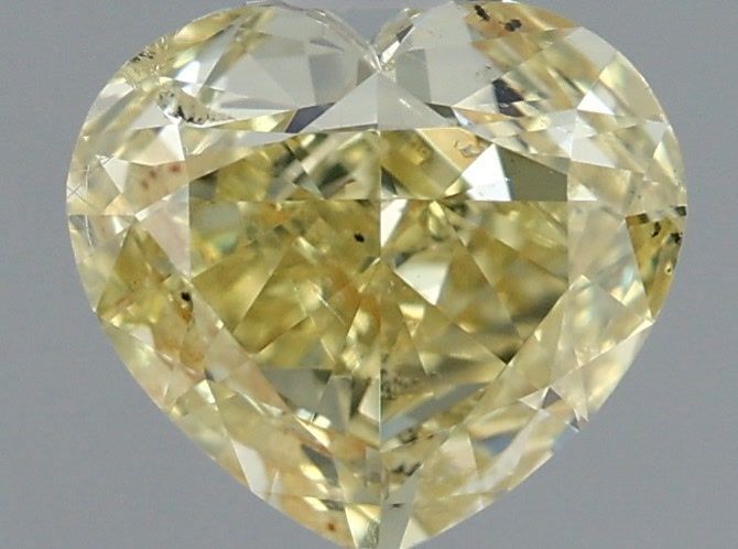 Diament 0.91 ct Fancy Yellow/SI1