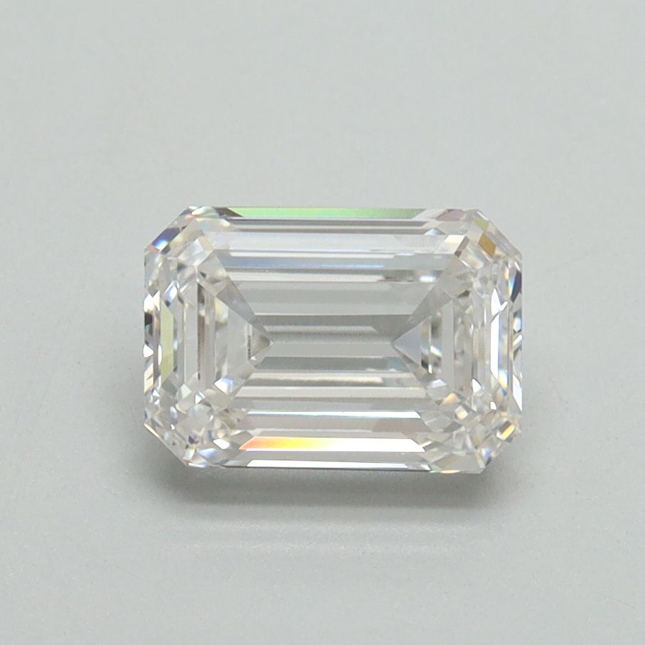 1.23 ct. emerald Lab Grown Diamond front image
