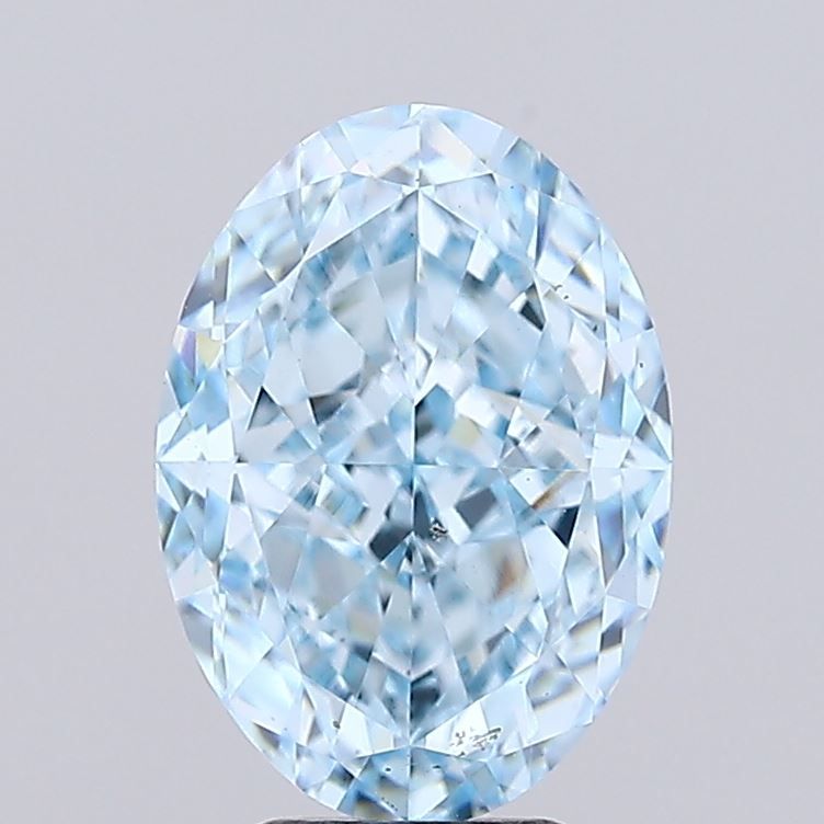 4.16 ct. oval Lab Grown Diamond front image