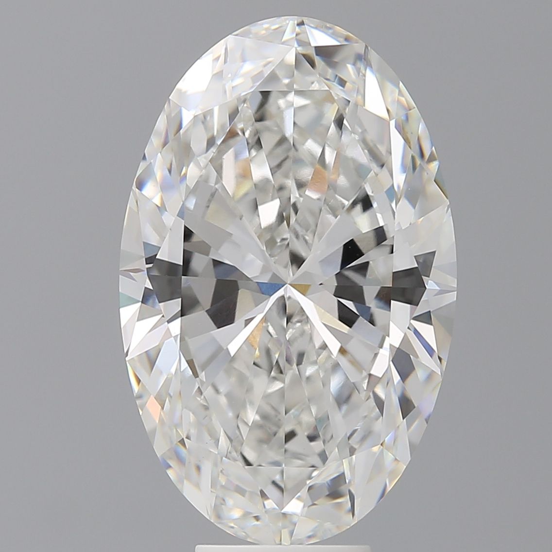 9.05 ct. oval Lab Grown Diamond front image