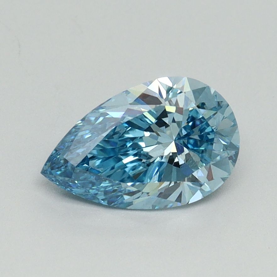 1.02 CT Fancy Vivid Blue PEAR