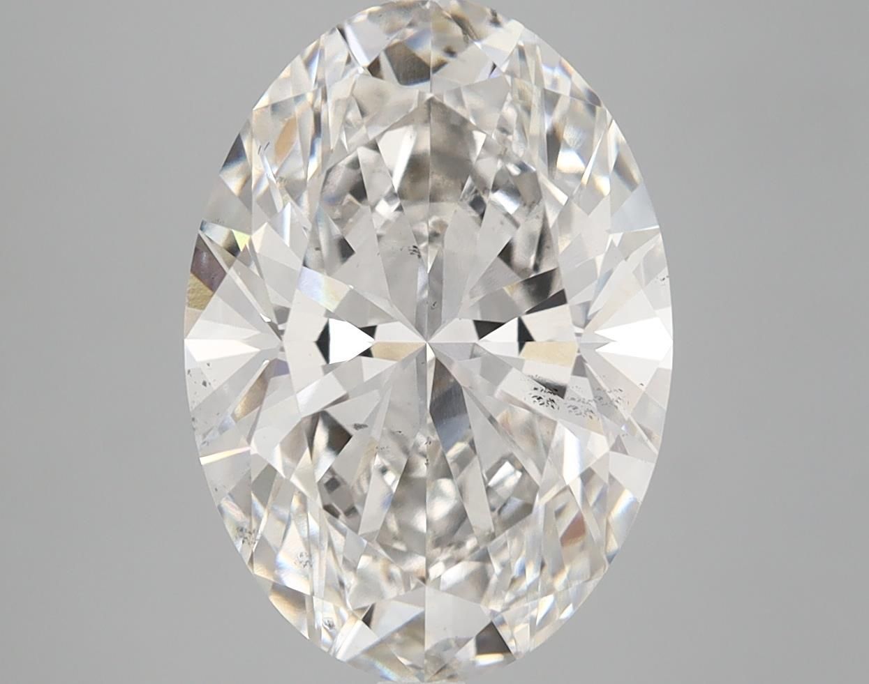 5.01 ct. oval Lab Grown Diamond front image