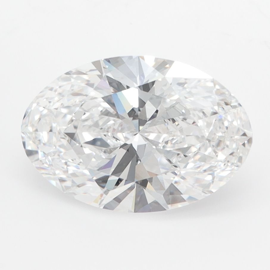 2.07 ct. oval Lab Grown Diamond front image