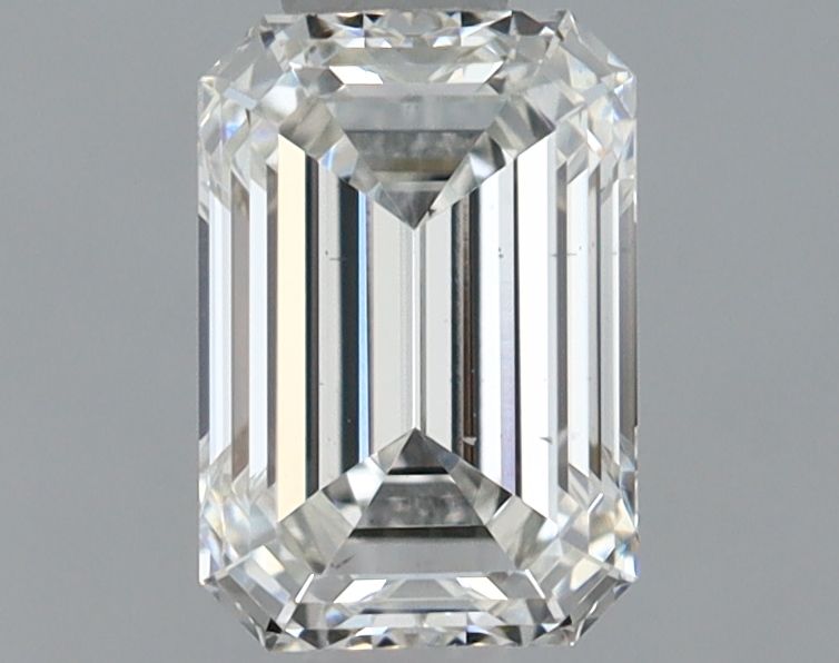 0.72 ct. emerald Lab Grown Diamond front image