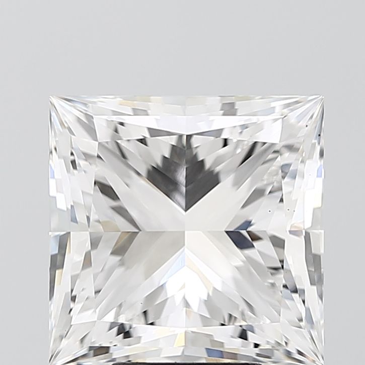 5.73 ct. princess Lab Grown Diamond front image
