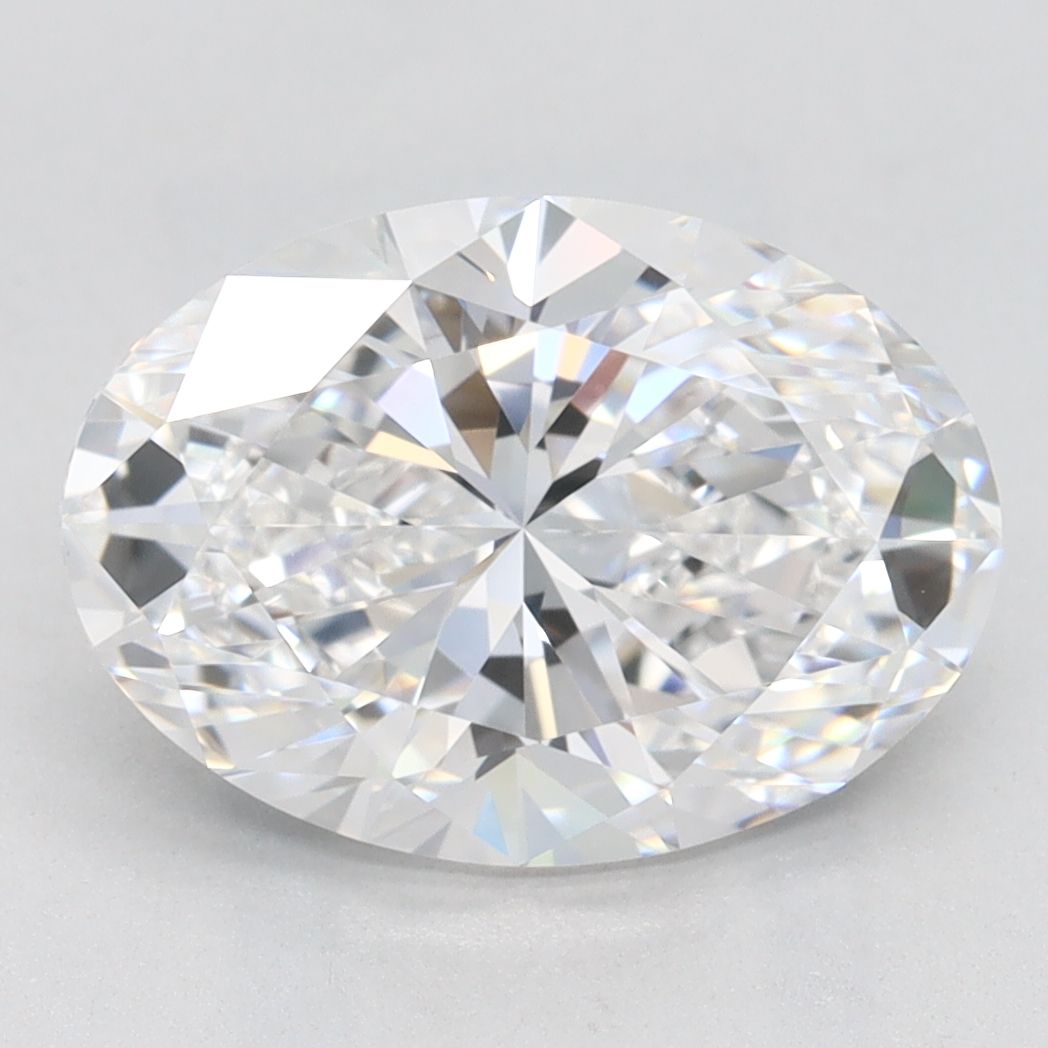 3.04 ct. oval Lab Grown Diamond front image