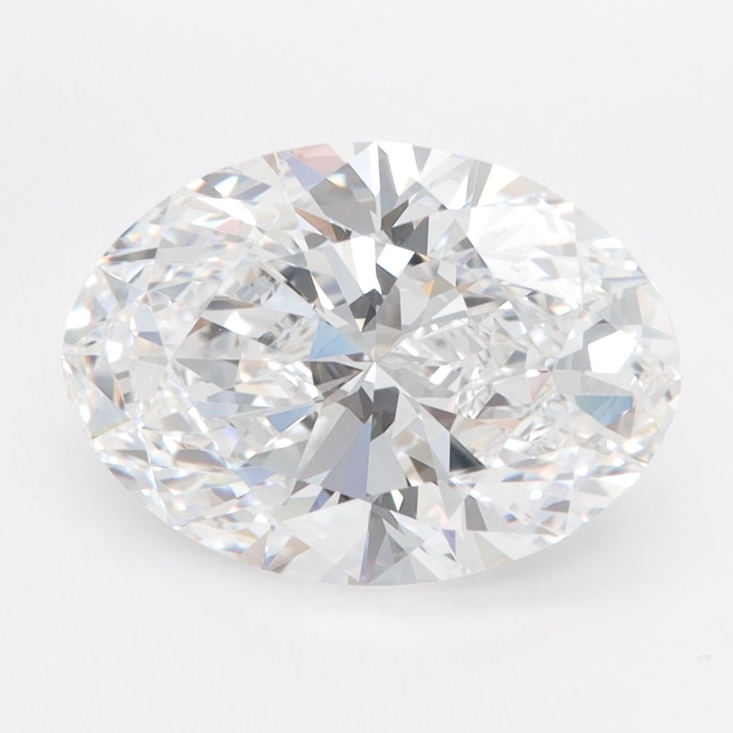 3.58 ct. oval Lab Grown Diamond front image