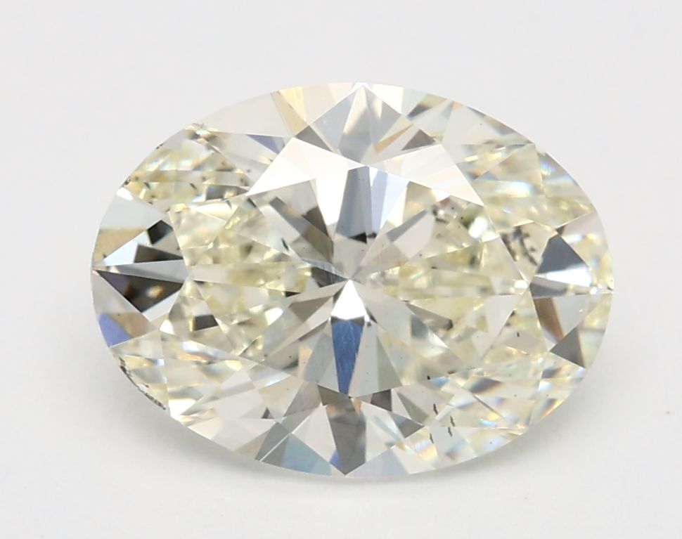 2.01 ct. oval Lab Grown Diamond front image
