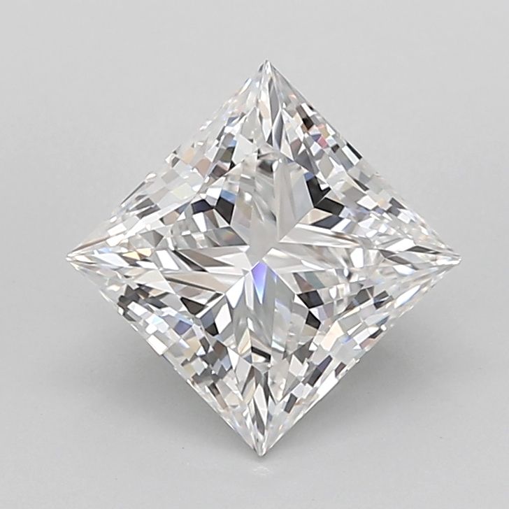 3.08 ct. princess Lab Grown Diamond front image
