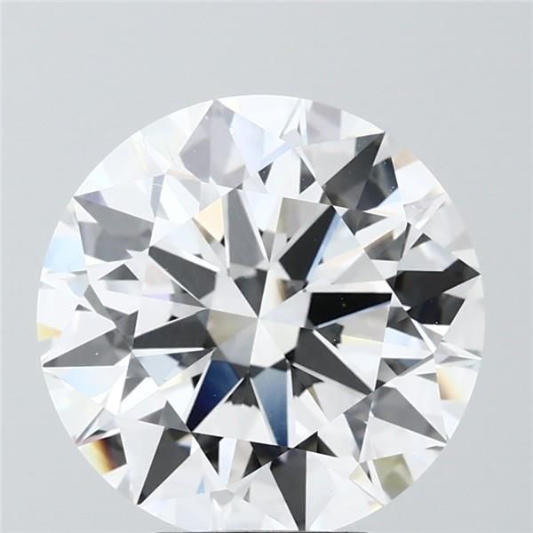 6.02 ct. round Lab Grown Diamond front image