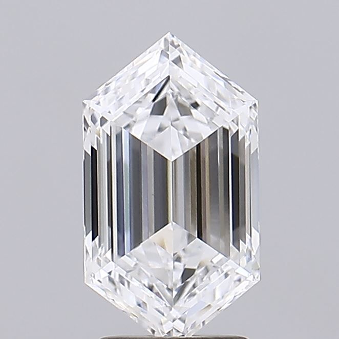 2.59 ct lab-grown Hexagonal Diamond