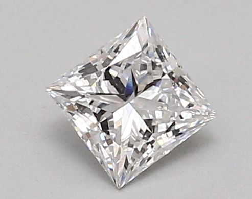 0.65 ct lab-grown Princess Diamond