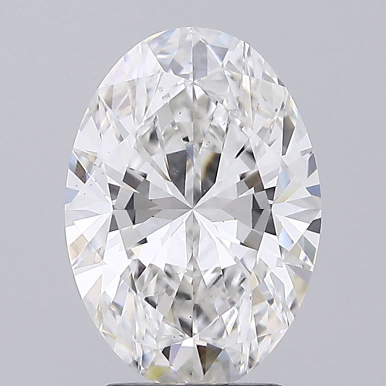 2.60 ct. oval Lab Grown Diamond front image