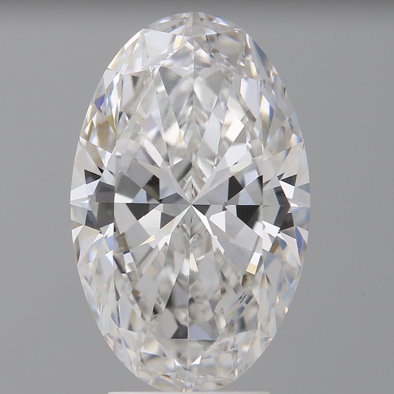4.04 ct. oval Lab Grown Diamond front image