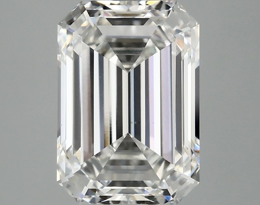 3.79 ct. emerald Lab Grown Diamond front image