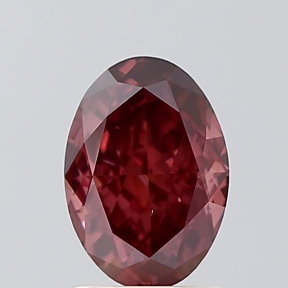 1.48 CT Fancy Deep Brown Pink OVAL