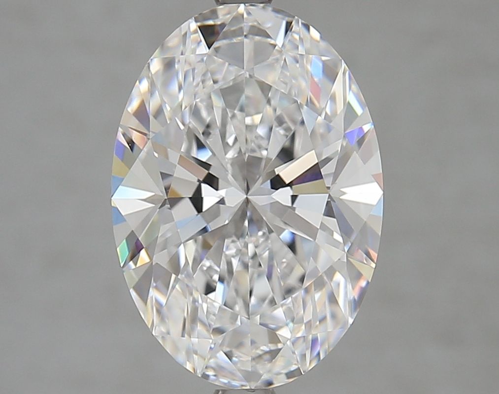 4.14 ct. oval Lab Grown Diamond front image