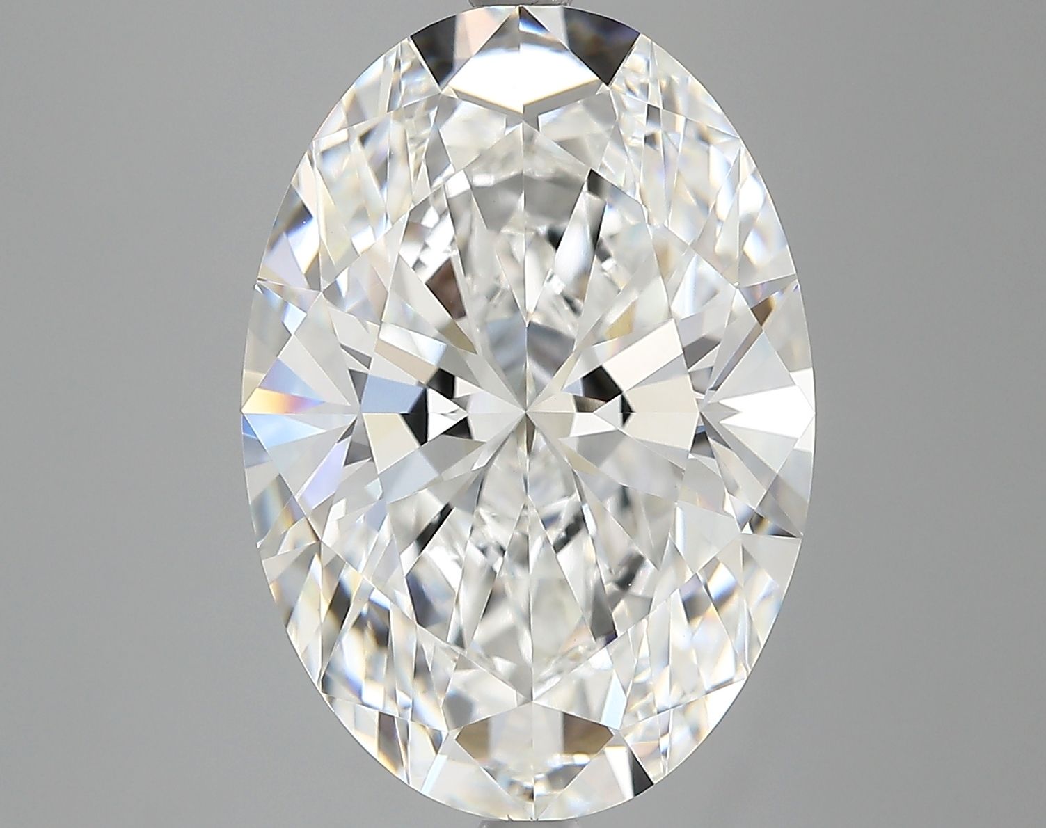 7.19 ct. oval Lab Grown Diamond front image