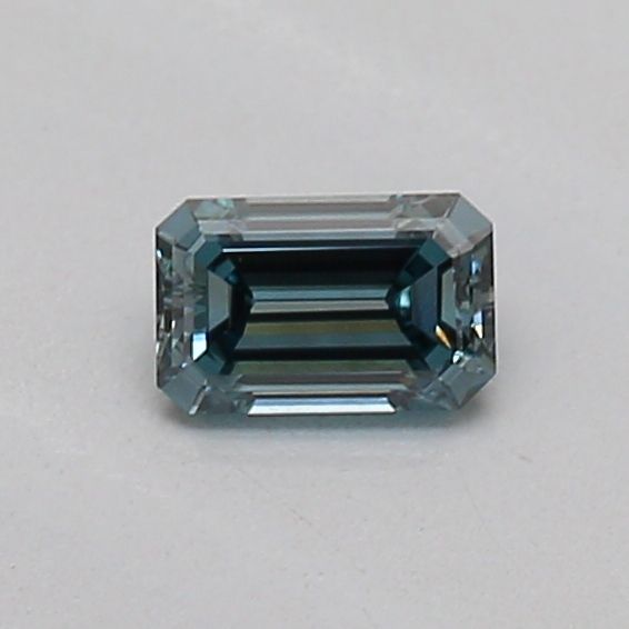 0.17 CT Fancy Vivid Blue Green EMERALD