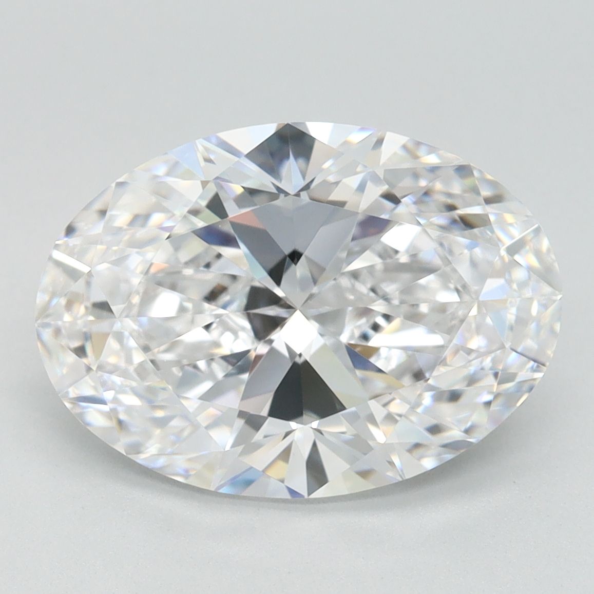 3.45 ct. oval Lab Grown Diamond front image