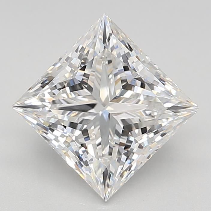 2.58 ct. princess Lab Grown Diamond front image