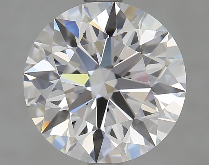 Diamant Rond 2.90 ct - Couleur D - Pureté VVS1