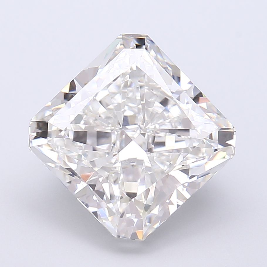 6.24 ct lab-grown Square radiant Diamond