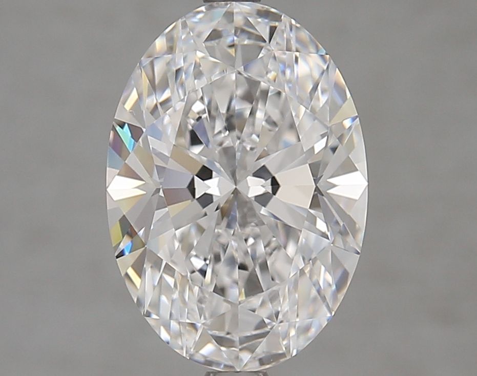 3.26 ct. oval Lab Grown Diamond front image