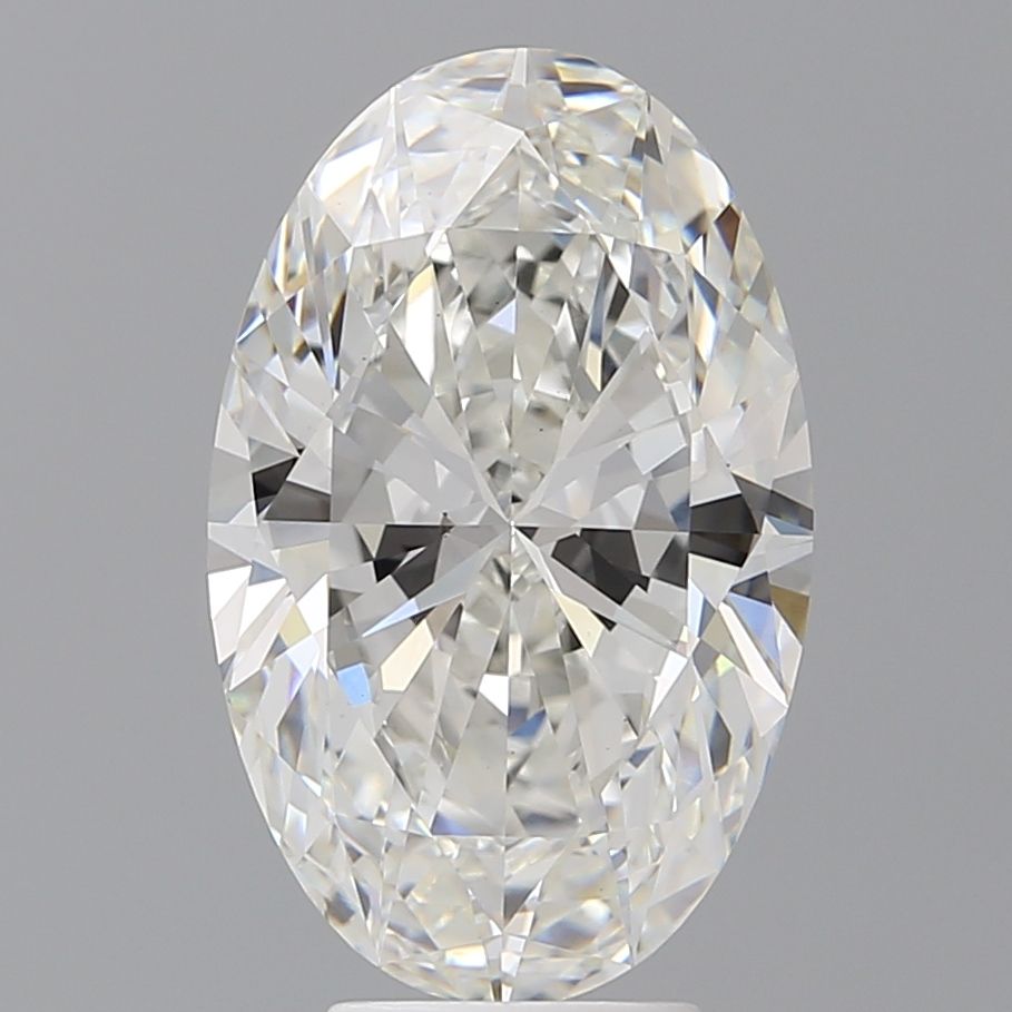 5.56 ct. oval Lab Grown Diamond front image