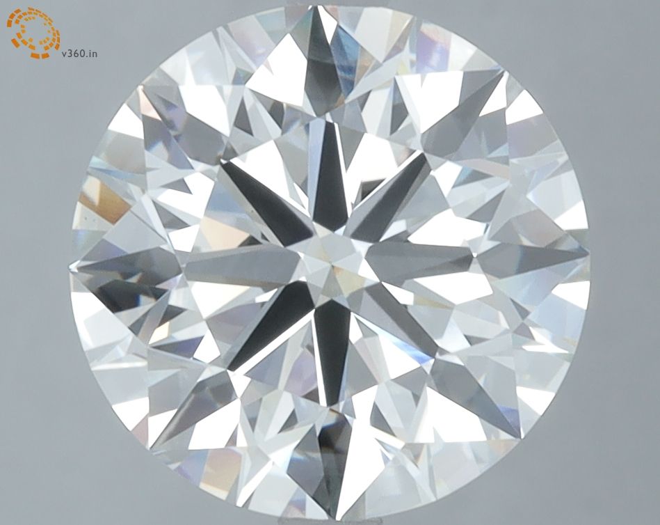 4.10 ct. round Lab Grown Diamond front image