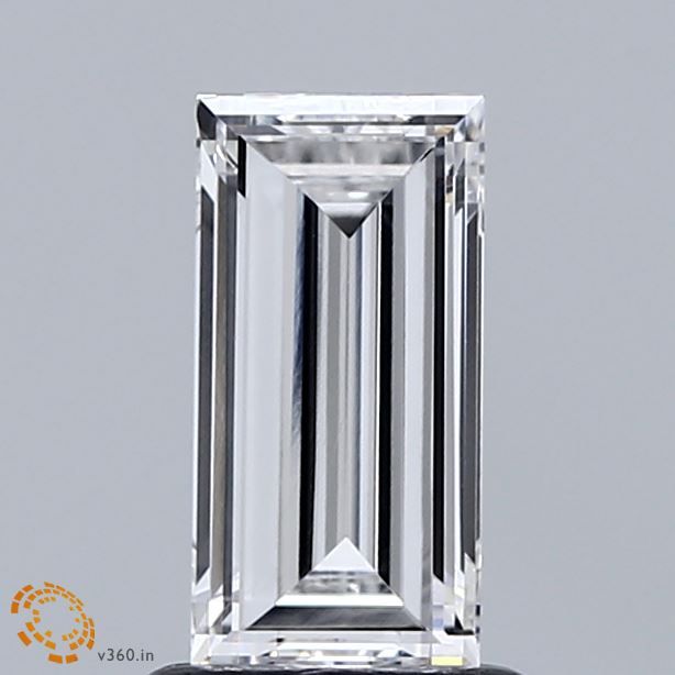 1.1 ct lab-grown Baguette Diamond