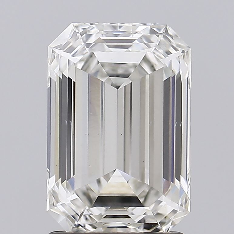 1.95 ct. emerald Lab Grown Diamond front image