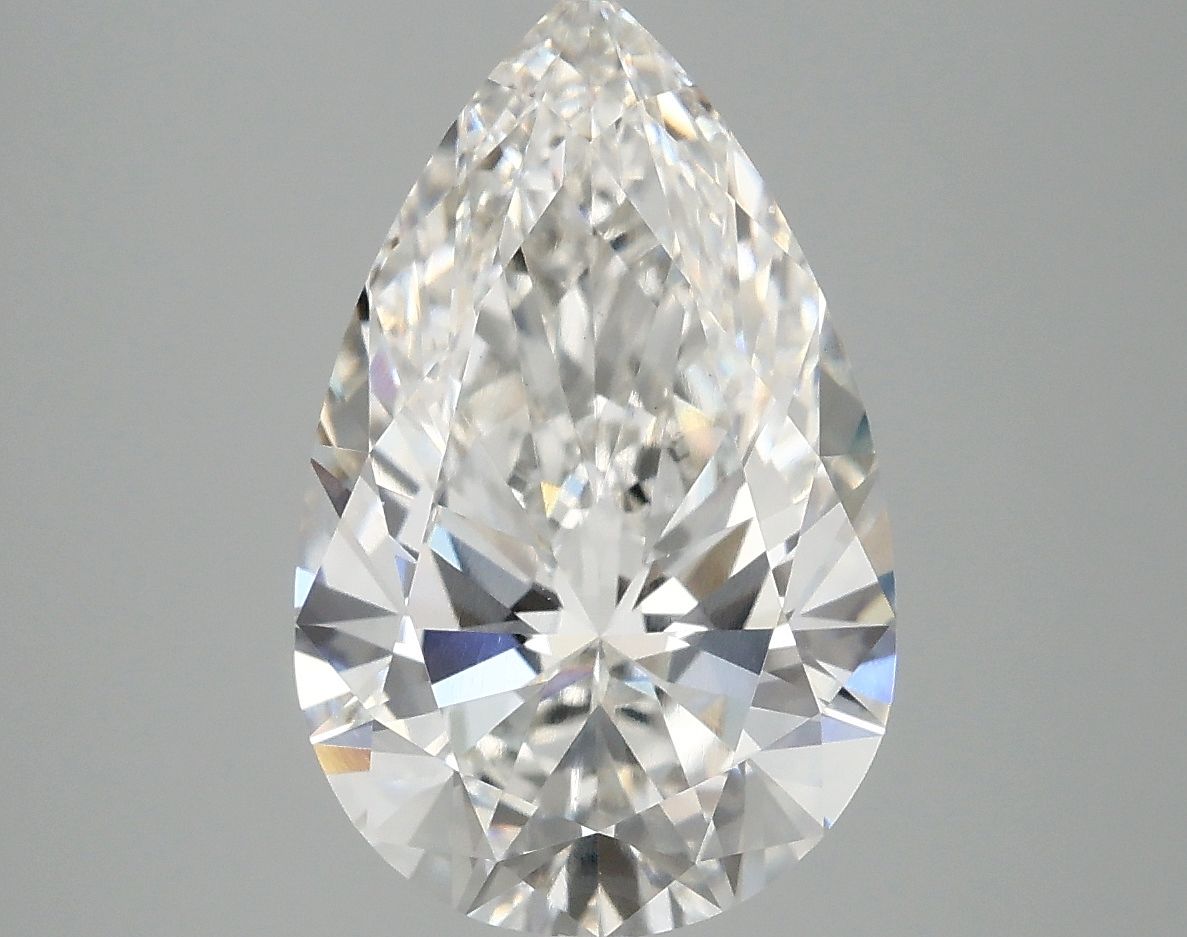 4.02 ct. pear Lab Grown Diamond front image