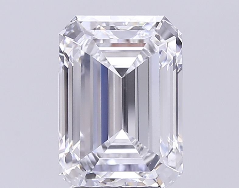 4.02 ct. emerald Lab Grown Diamond front image