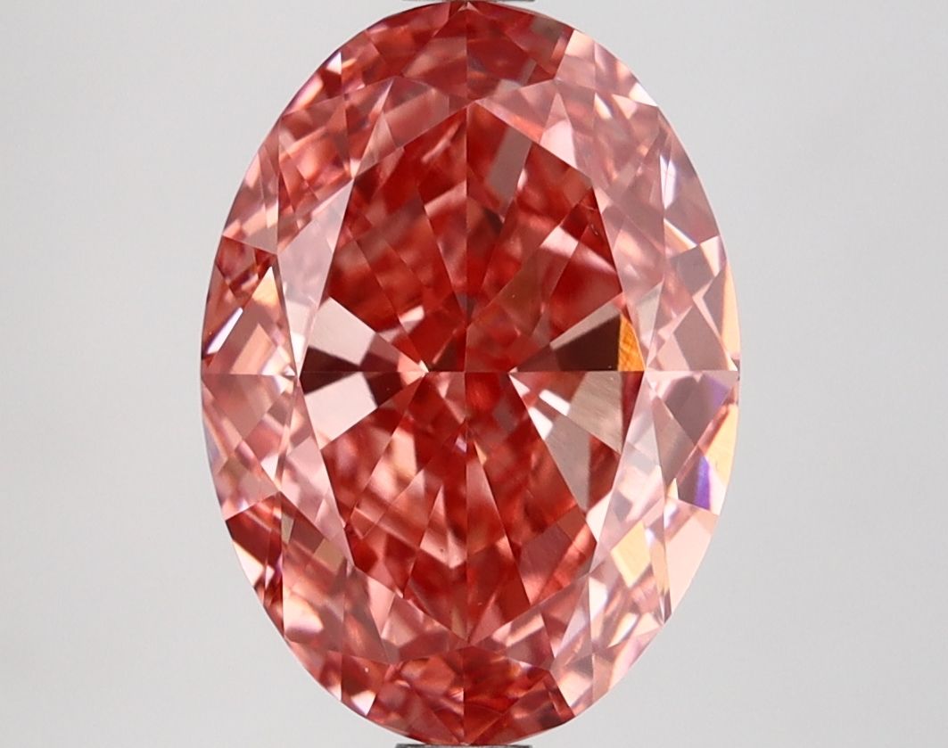 3.96 ct. oval Lab Grown Diamond front image