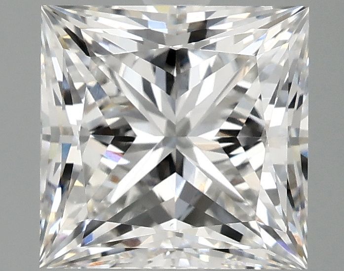 3.04 ct. princess Lab Grown Diamond front image